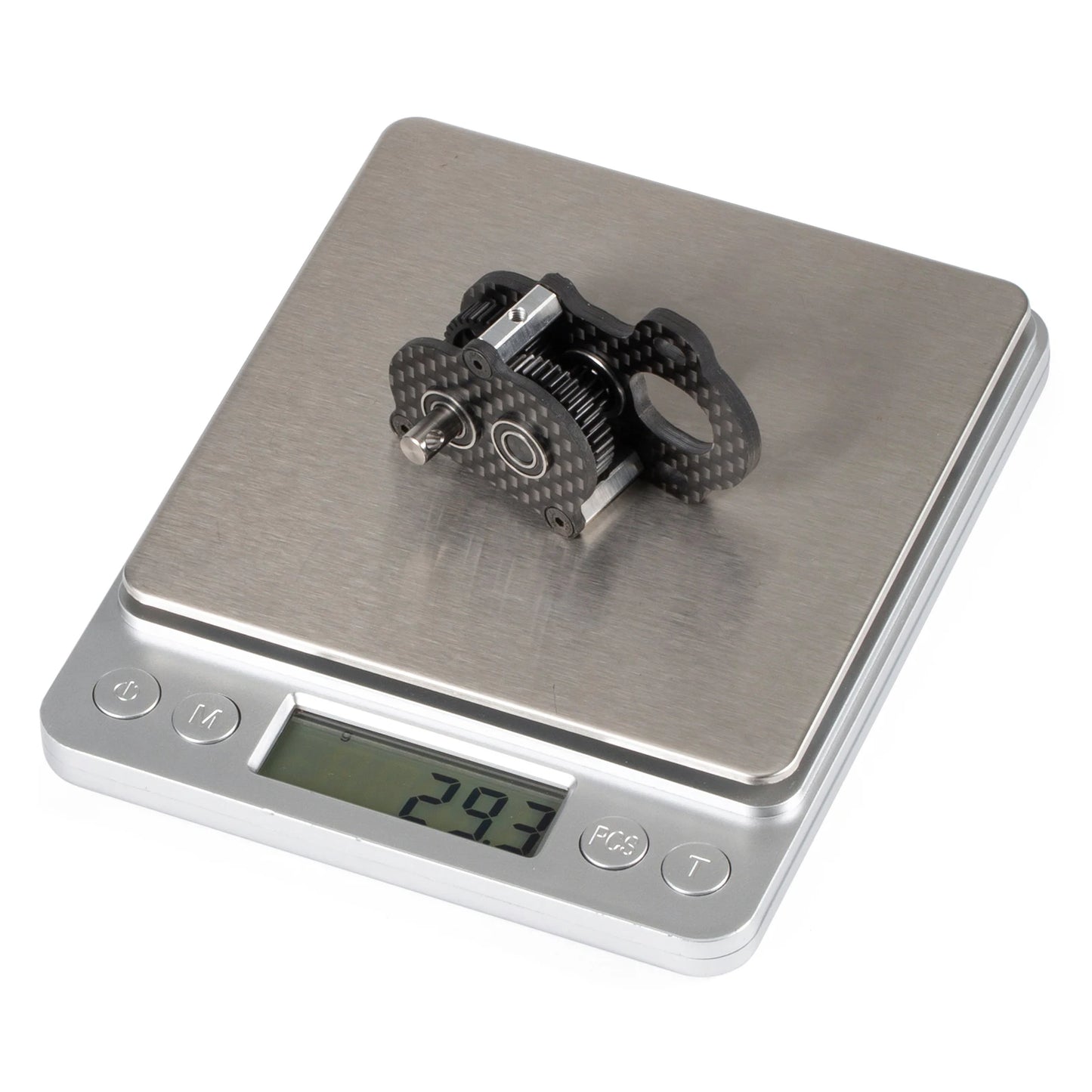 HooCrawler 48P 29g Ultra-Light Portal Transmission Carbon Tiny Gearbox for 1/10 LCG Chassis Comp Builds Rigs